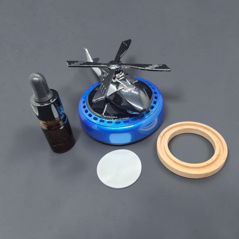 Ароматизатор в машину на сонячній батареї Гелікоптер GS — багаторазовий освіжувач повітря