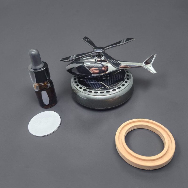 Ароматизатор в машину на сонячній батареї Гелікоптер GS — багаторазовий освіжувач повітря