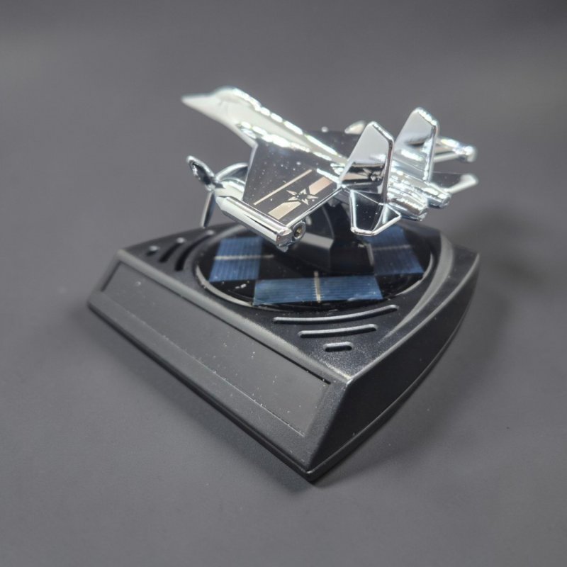 Автомобільний ароматизатор Літак GS з паркувальною візиткою на сонячній батареї