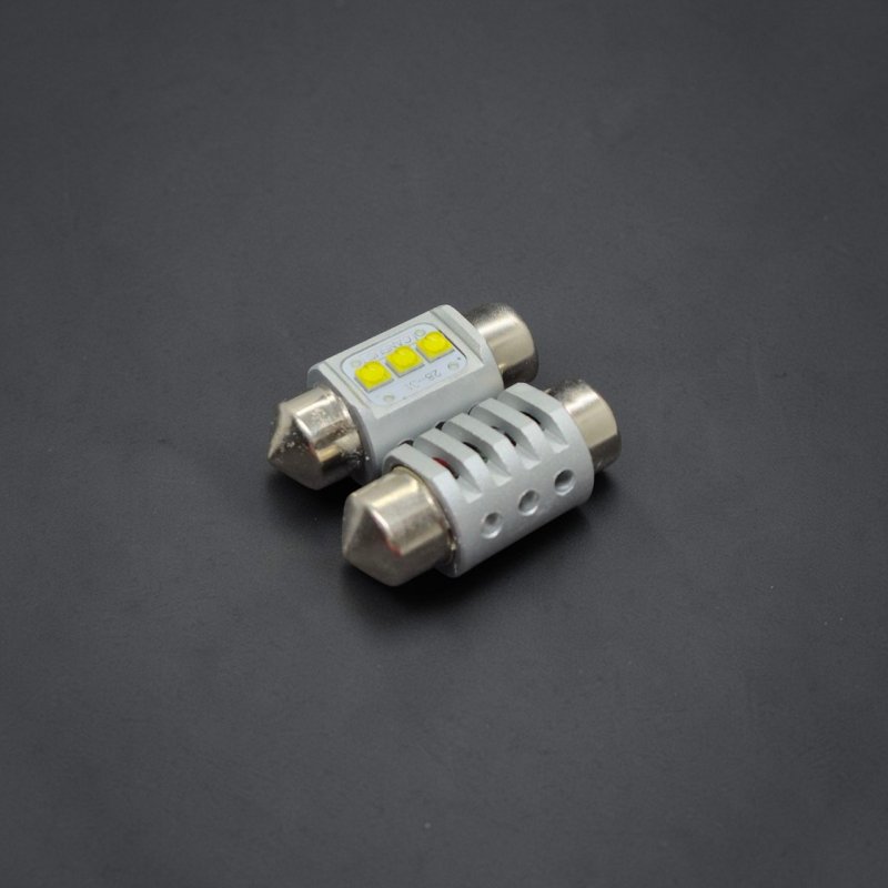 LED лампа C5W 28-31мм GS CR-Chip 12-30V Canbus White 6000K для дзеркал та салону