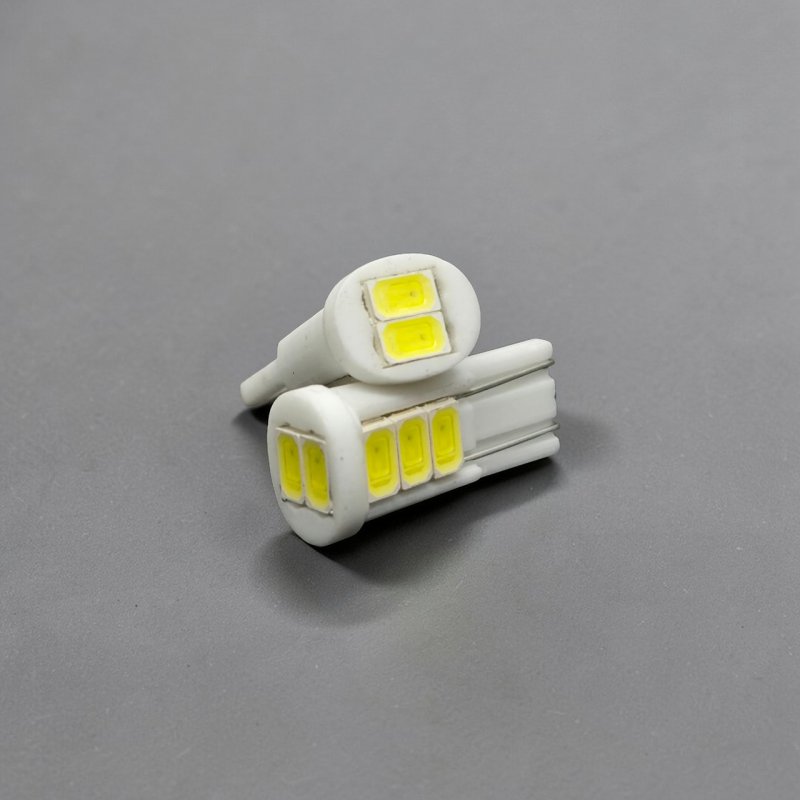 Світлодіодна автомобільна лампа GS T10 (W5W) 5730-8SMD Ceramic 12V White