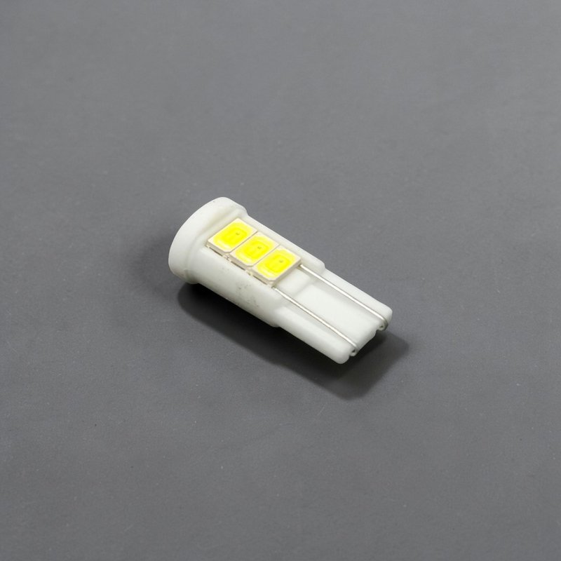 Світлодіодна автомобільна лампа GS T10 (W5W) 5730-8SMD Ceramic 12V White