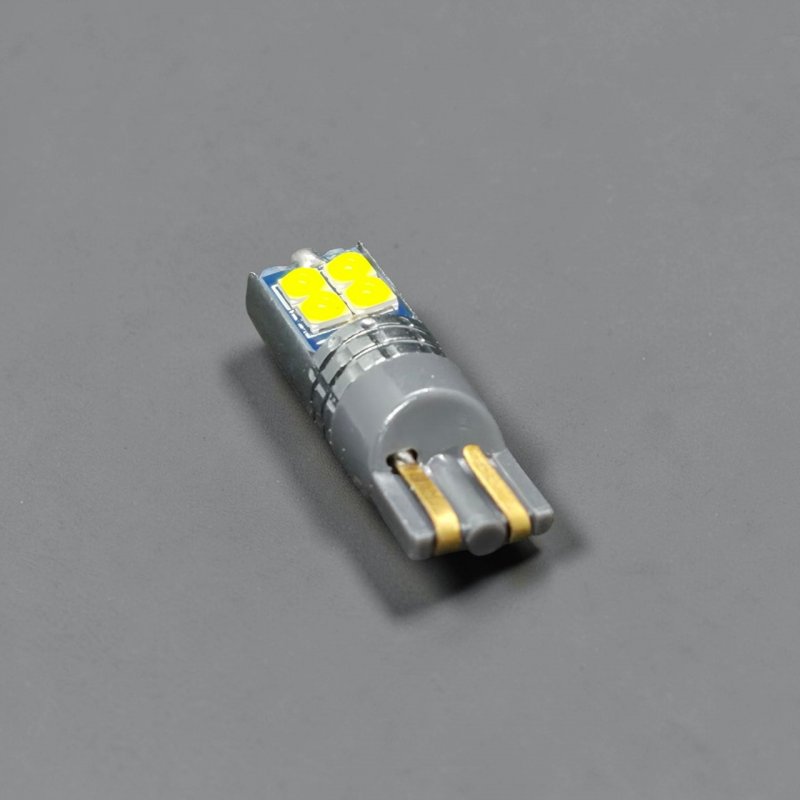 Світлодіодна автомобільна лампа GS T10 (W5W) 3030-10SMD CREE Samsung CANBUS 12-24V White