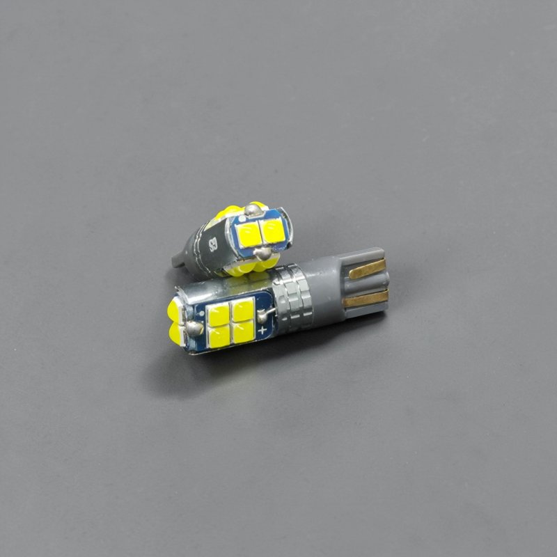 Світлодіодна автомобільна лампа GS T10 (W5W) 3030-10SMD CREE Samsung CANBUS 12-24V White
