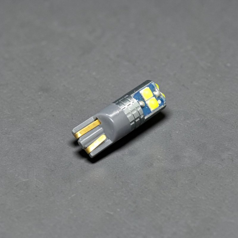 Світлодіодна автомобільна лампа GS T10 (W5W) 6-SMD 3030 Samsung CREE CANBUS 12-24V White