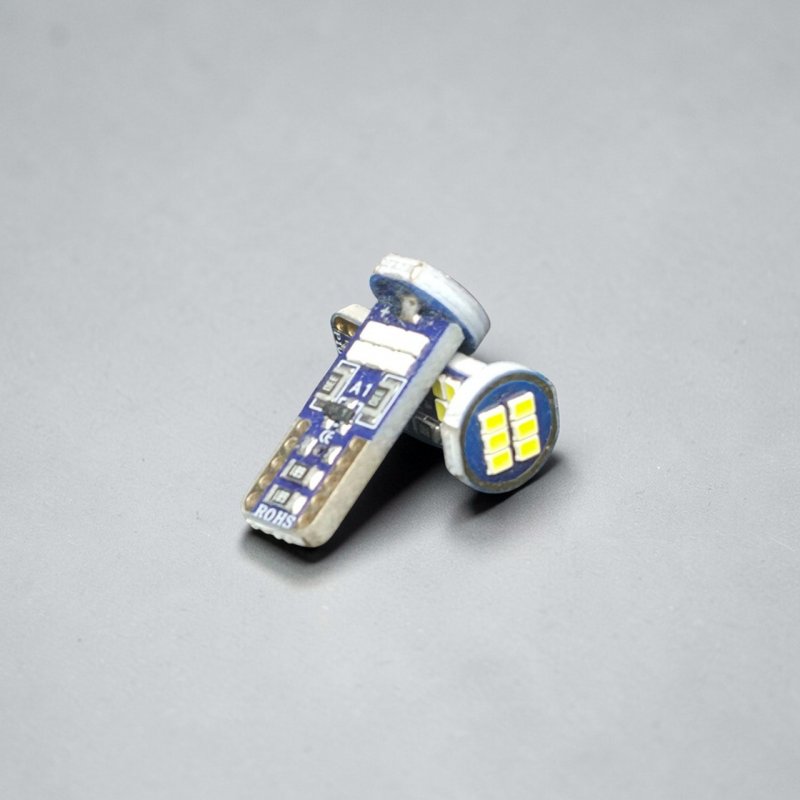 Светодиодная автомобильная лампа GS T10 (W5W) 2016-18SMD Philips Driver CANBUS 12-24V White