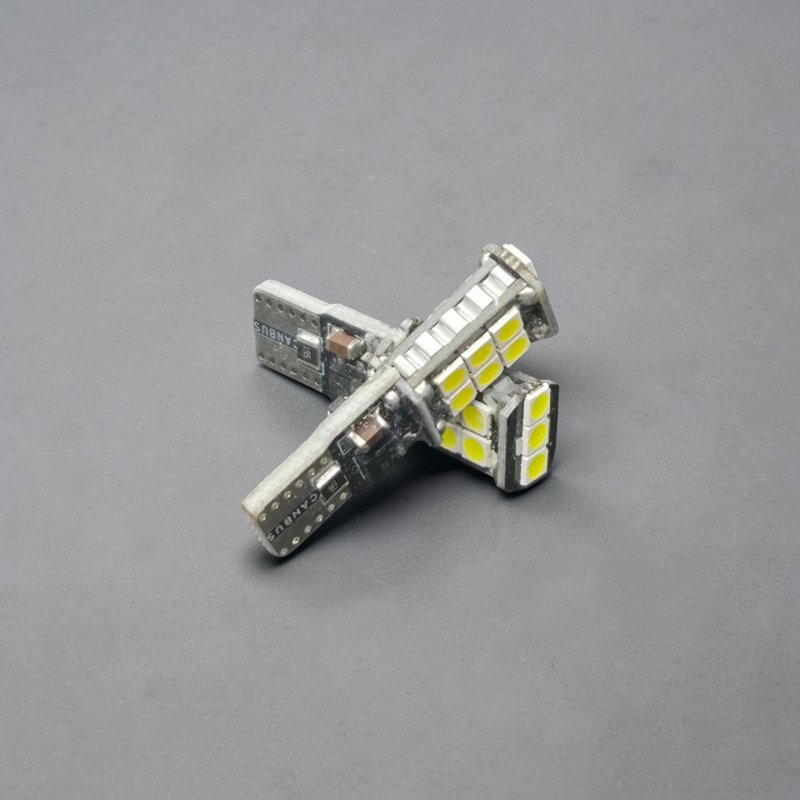 Светодиодная автомобильная лампа GS T10 (W5W) 3030-15SMD Samsung CANBUS 12V White