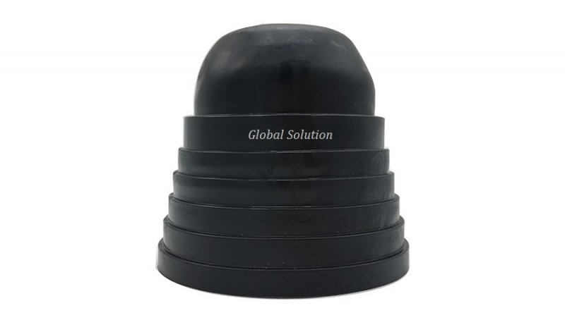Универсальный резиновый пыльник для фары Global Solution 50–85мм