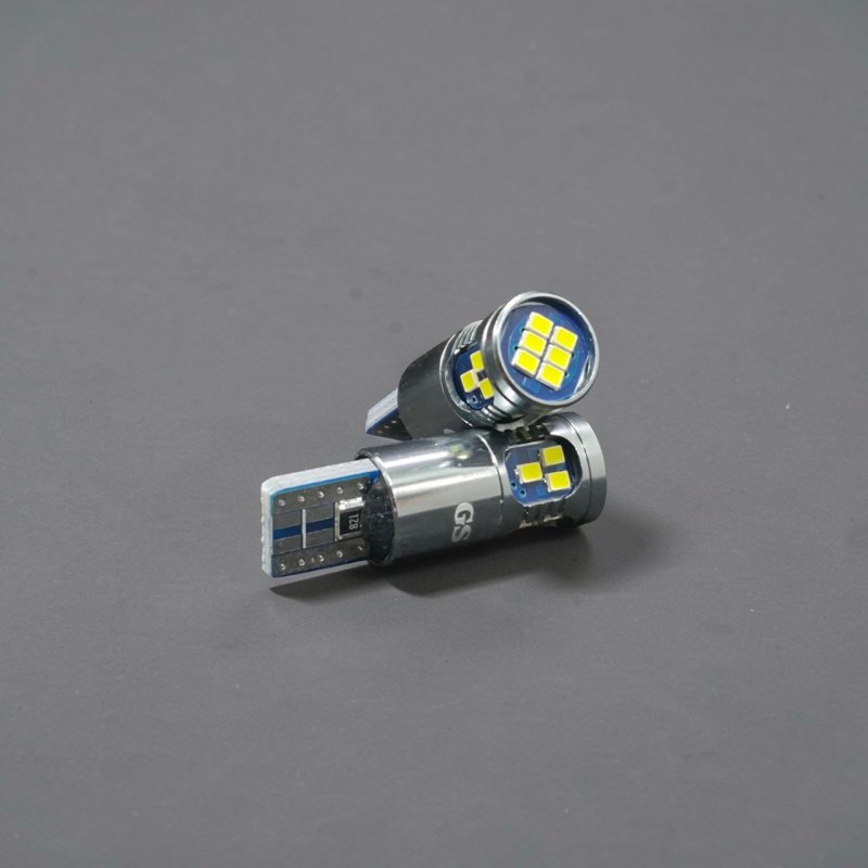 Преміальна світлодіодна лампа T10 (W5W) 2016-18SMD з драйвером Philips та CANBUS 9–15V White