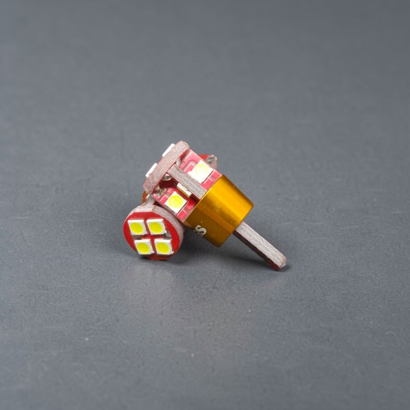 Світлодіодна автолампа T10 (W5W) Samsung 3030-12SMD CANBUS 12-24V Crystal White 550Lm