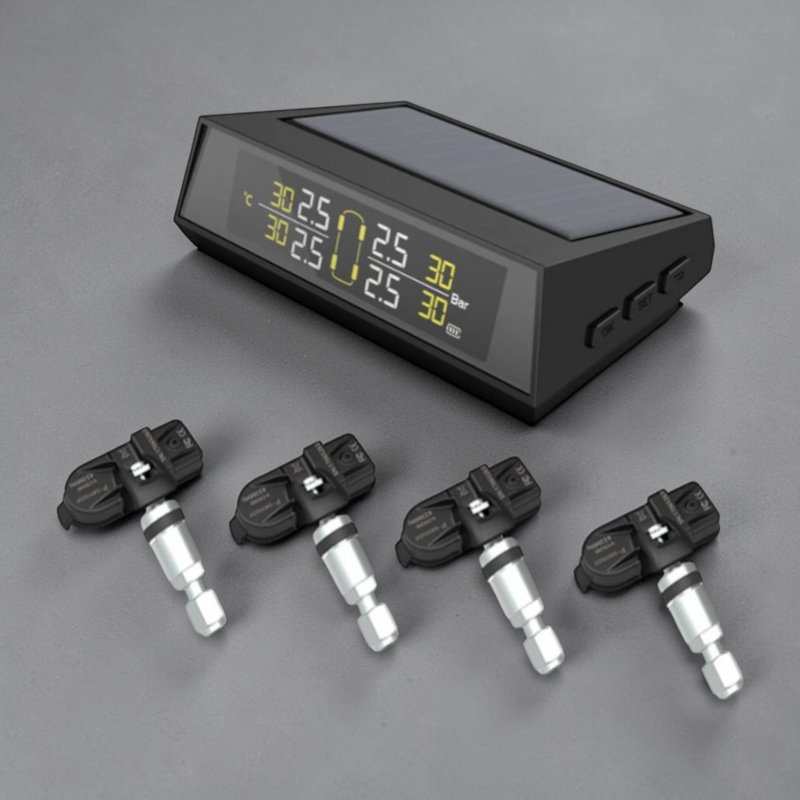 Система контролю тиску та температури в шинах TPMS T91 (внутрішні датчики, сонячна панель)