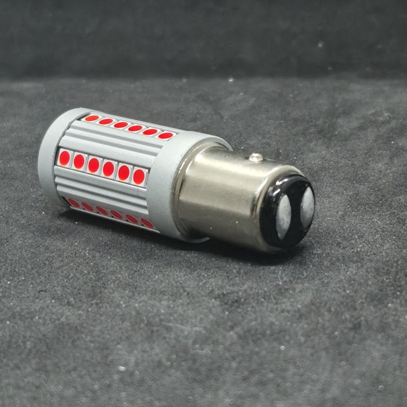 LED лампа GS 1157 BAY15d P21/5W Super CANBUS Стоп-Габарит красная — купить без ошибок бортового компьютера