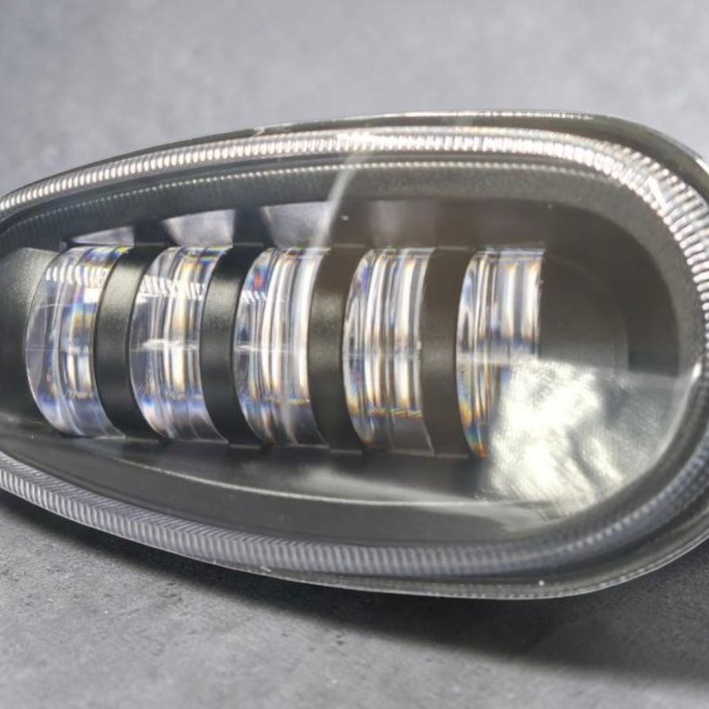 Протитуманні фари LED для Daewoo Lanos Sens Chance — 5 лінз CREE 50W штатне встановлення з правильною світлотіньовою межею
