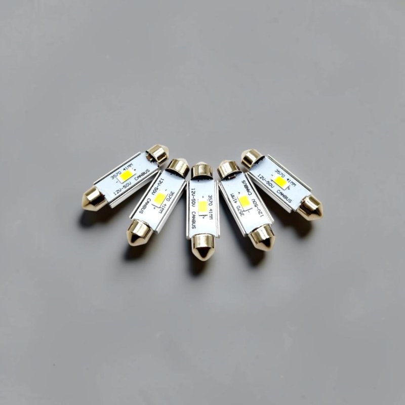 Світлодіодна автомобільна лампа GS 12V-50V FT-3570-1SMD-Canbus Nonpolarity 41мм For Truck