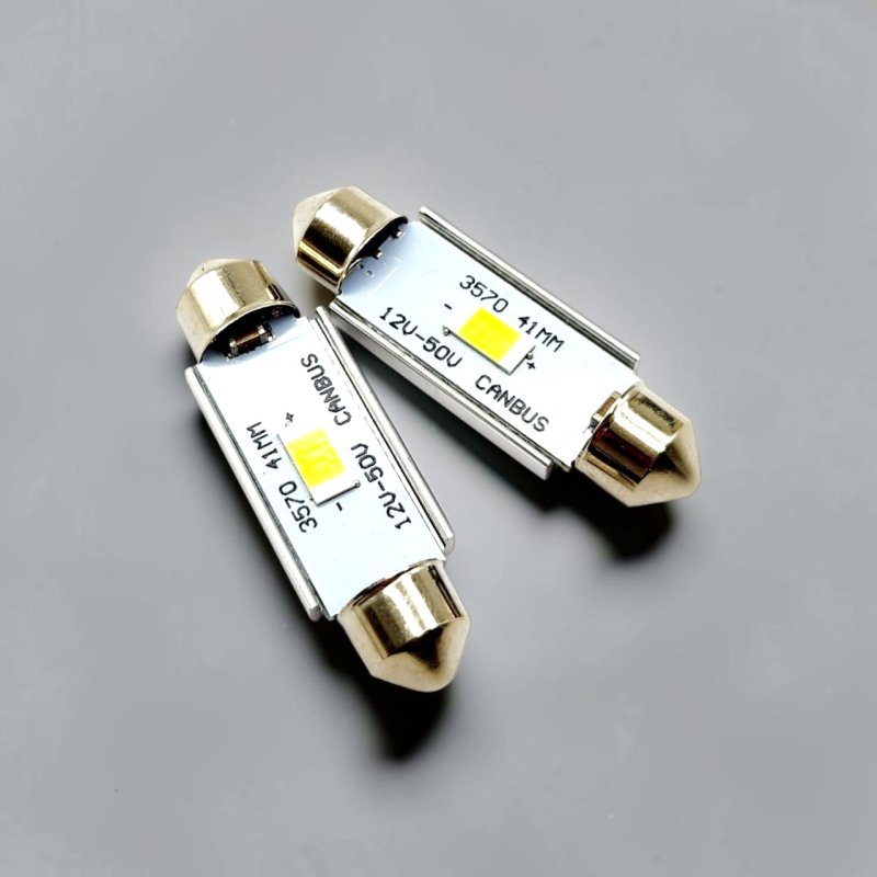 Світлодіодна автомобільна лампа GS 12V-50V FT-3570-1SMD-Canbus Nonpolarity 41мм For Truck