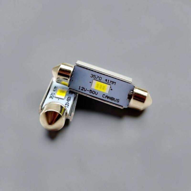 Світлодіодна автомобільна лампа GS 12V-50V FT-3570-1SMD-Canbus Nonpolarity 41мм For Truck