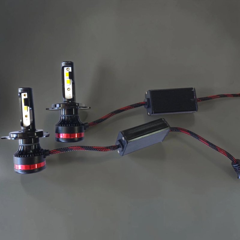 Світлодіодні автомобільні лампи H4 Global Solution Серія GS-4 60W/К-Т 8000Lm 6000K 9-32V