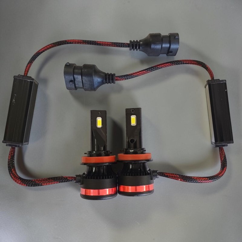 Світлодіодні автомобільні лампи H11 Global Solution Серія GS-4 60W/К-Т 8000Lm 6000K 9-32V