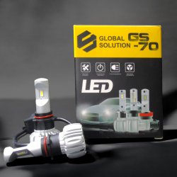 LED лампа Global Solution GS70 H8/h11 3 Color за доступною