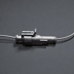 Герметичний роз'єм 1-PIN з проводом (комплект) — 10 шт